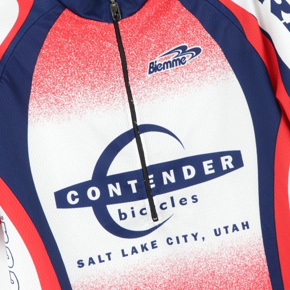 Vintage 90s Biemme Trek Contender Cycling Jersey - Picture 4 of 11